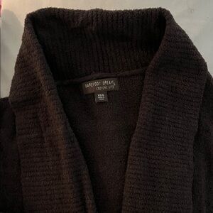 Barefoot Dreams CozyChic Lite brown Cardigan